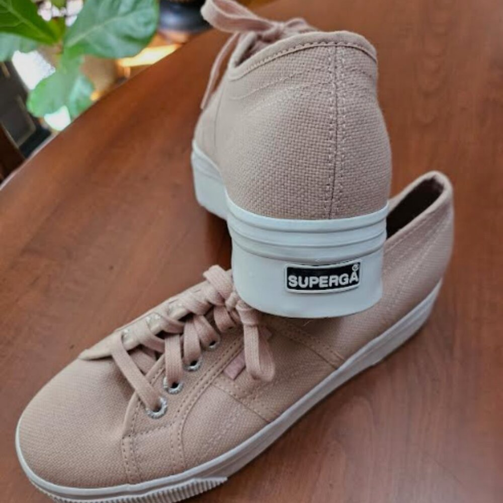 Superga Womens/Ladies 2790 Linea Up Down NWTPink Smoke Size 9